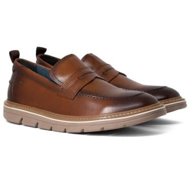 Imagem de Sapato Masculino Democrata Metropolitan Jeff Casual Couro Legítimo, Ma
