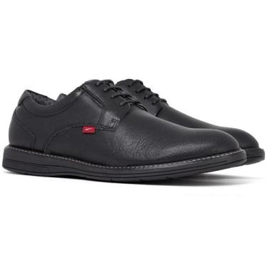 Imagem de Sapato Masculino Ferracini Casual Kingston 24h Couro Cadarço Conforto,