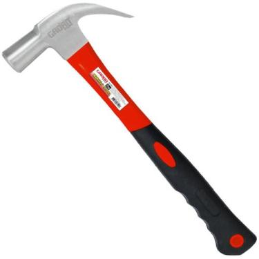 Imagem de Martelo Unha Garra 550g Cabo Emborrachado Profissional 27 Mm - Gadan