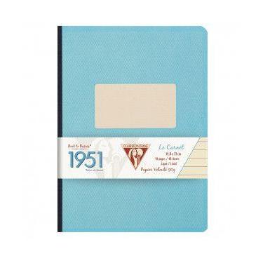 Imagem de Caderno Clairefontaine 1951 com Pauta A5 Turquesa