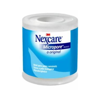 Imagem de Fita Micropore 5cmx4,5m (Branca) - Nexcare 3M