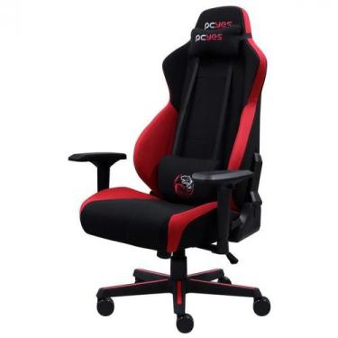 Imagem de Cadeira Gamer Escritório Rosa Mad Racer V8 Turbo Pcyes V8TBMADBC Com A