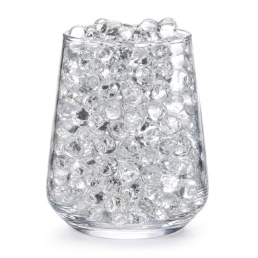Imagem de Bolinhas transparentes que crescem na água para decoração vasos plantas 24g