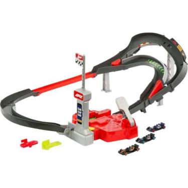 Imagem de Hot Wheels Pista Racing Circuito Fórmula 1 SPRINT 3 Carros F1 DIE-CAST