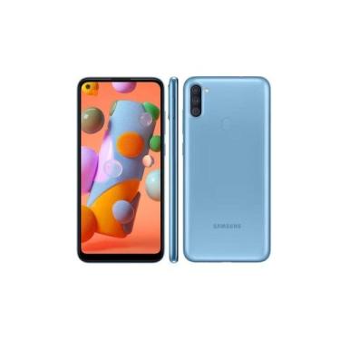Imagem de Samsung Galaxy A11 Dual SIM 64 GB azul 3 GB RAM