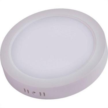 Imagem de Plafon Led Sobrepor Tramontina Redondo 12W. 840Lm. 6500K. Bivolt Branc