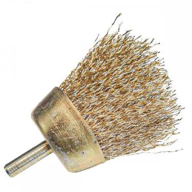 Imagem de Escova De Aco Copo Mil Kits Aco Latonado 5'' X M25