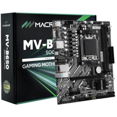 Imagem de Placa Mãe Macrovip MV-B650 com Socket AM5 e Suporte DDR5 128GB Pcie 4.0 USB 3.2 Gen 2 VGA RGB