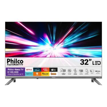 Imagem de Smart tv philco 32" led mod p32crb roku tv