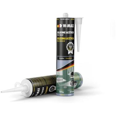 Imagem de Silicone Acético Uso Geral Incolor 275ml Profissional - Wurth