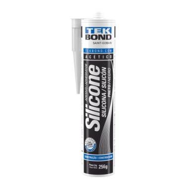 Imagem de Silicone Preto Acético 256g Tekbond