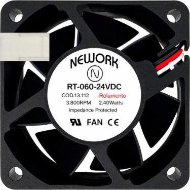Imagem de Cooler RT-060-24VDC 13.112 24V 2.4W 3800RPM 3L 60X60X25MM B2 - Nework
