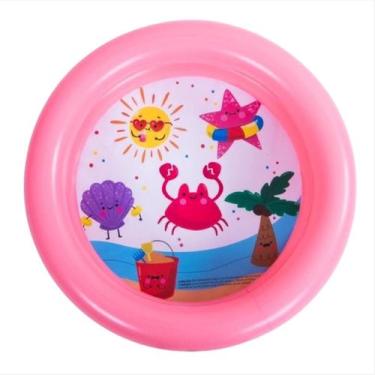 Imagem de Piscina Redonda Inflável Bebê Verão Menino Menina Escolha a sua cor pi