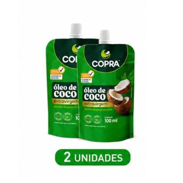 Imagem de Kit 2 Óleo de Coco Extravirgem Copra Pouch 100ml