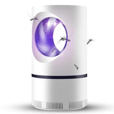 Imagem de Luminária Anti Mosquito E Pernilongo Com Usb Led Violeta Repelente