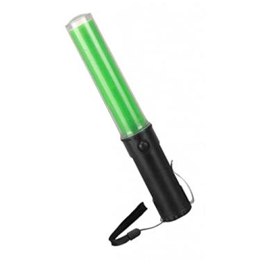 Imagem de Lanterna de segurança LED Serenable de 26 cm 4 modos movida a bateria – Verde, 26 cm