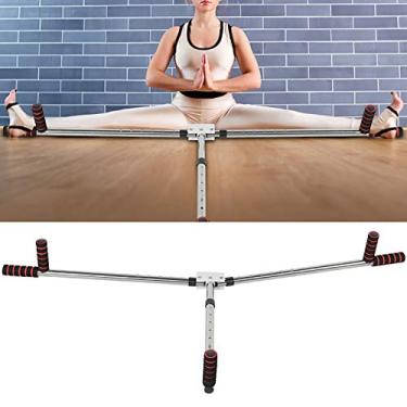 Imagem de Jimfoty Extensor de perna com flexibilidade de comprimento ajustável, equipamento de alongamento de ligamentos, esticador de pernas para ioga, máquina de alongamento de pernas para ioga para balé