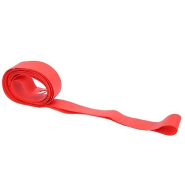 Imagem de Forro de almofada de proteção de bicicleta, fita de aro de pneu de tubo de bicicleta, forro de pneu, proteção de tubo externo para bicicleta de acampamento(vermelho, 29 dentro)