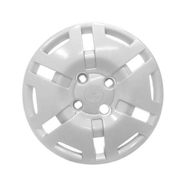 Imagem de Calota Aro Grid 14 Modelo Ford Fiesta Prata Cubo Baixo Fixacao Parafuso Grid 341Cbptau.