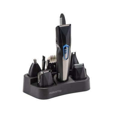 Imagem de Barbeador Aparador de Pelos 7 em 1 sem Fio Agratto Bivolt