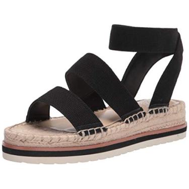 Imagem de Vince Camuto Sandália feminina Kolindia Espadrille Wedge, Preto, 36
