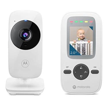 Imagem de M-o-t-o-r-o-l-a Babá Eletrônica VM481 (Versão Atualizada Modelo Mpb481) com Monitor de Vídeo Tela Lcd Colorida de 2 polegadas Zoom Digital Visão Noturna Infravermelha Conectividade Wi-Fi Conversa Bidirecional / M-POWER