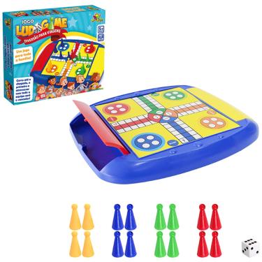 Jogo De Dama Tabuleiro Em Madeira Familia Raciocínio Logica - R$ 26,74