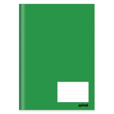 Imagem de Caderno Universitário Capa Dura Costurado 96 folhas, Verde, Spiral, 64596 - pt 1 un