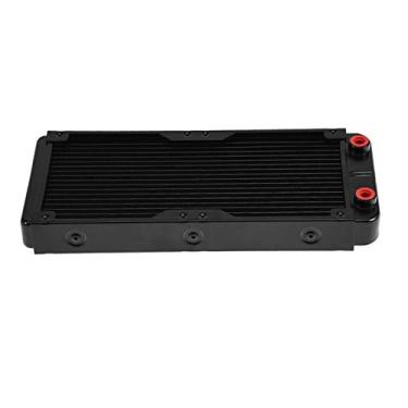 Imagem de Richer-R Radiador de resfriamento para PC, 240 mm, alumínio Ra/diador refrigerador de água para computador, 18 tubos, trocador de calor CPU dissipador de calor