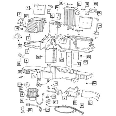 Imagem de Mopar Duto de Descongelamento de Piso para Porta, 4778420, 30 Unidades