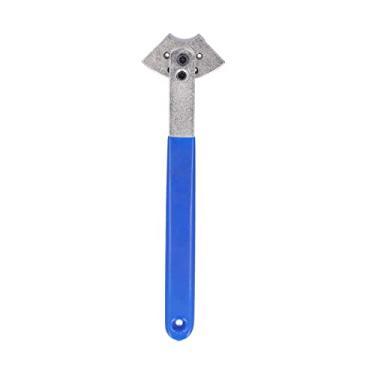 Imagem de Acouto Correia dentada de carro ajustador de tensão de borracha metal motor correia dentada tensora chave ajustável ferramenta universal para reparo de carro