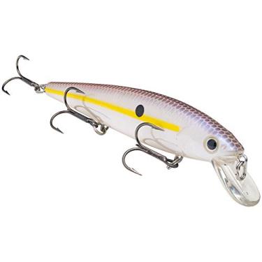 Imagem de Strike King Iscas Jerkbaits KVD, 10,5 cm de comprimento, 14 g, tamanho de 4 ganchos, Chartreuse Shad, pacote com 1, 14 cm