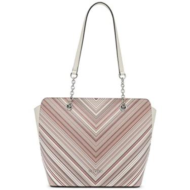 Imagem de Calvin Klein Bolsa Hailey Micro Pebble com zíper superior, Listra neutra, One Size