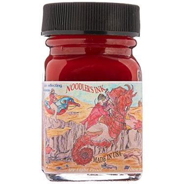 Imagem de Noodler's Ink Caneta-tinteiro com tinta engarrafada, 30 ml - Fox Red Eternal