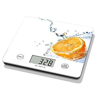 Imagem de Escala de alimentos multifuncional Digital Kitchen. Fácil de limpar, gramas, onças e libras de precisão da The Prep Container Chef
