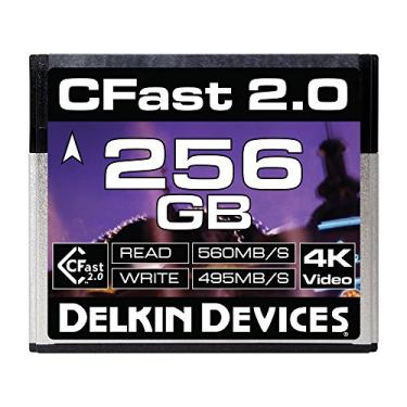Imagem de Delkin Cartão de memória CFast 2.0 Devices 256 GB (DDCFST560256)
