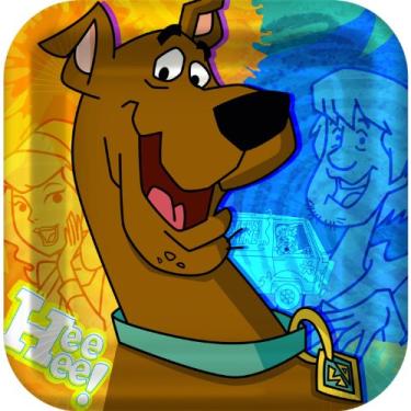 Imagem de Hallmark Scooby-Doo Mod Mystery Shaped Dinner Plates (8)