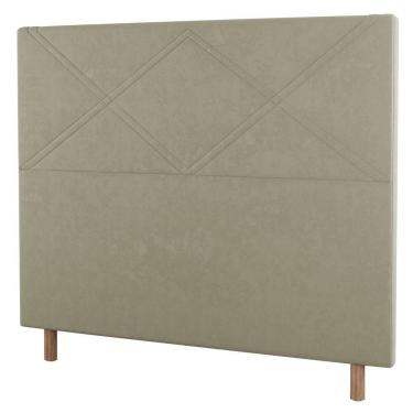 Imagem de Cabeceira Cama Box Casal King Size Cairo 195cm ano Bege