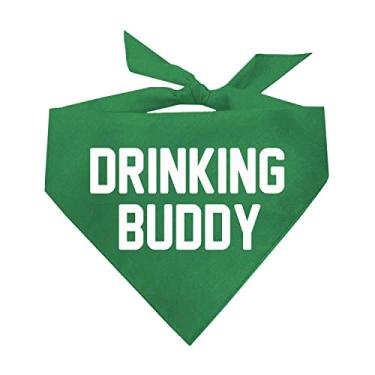 Imagem de Bandana para cachorro Drinking Buddy St. Patrick's Day (cores sortidas)My Dog Bandana One Size Fits Most verde