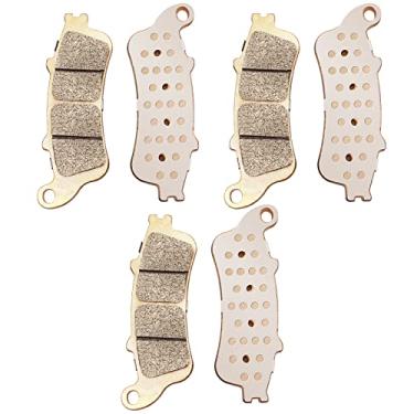 Imagem de Pastilhas de freio dianteiras traseiras sinterizadas para Honda VTX1800 Fury Interstate Sabre Stateline 1300-ABS VT1300 Shadow Aero 750-ABS VT750