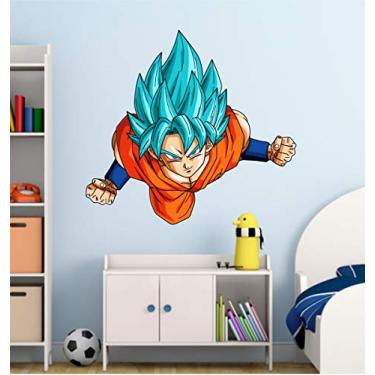 Adesivo de Parede Goku e Gohan Dragon Ball Z