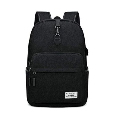 Imagem de Mochila durável, segura e conveniente, bolsa multifuncional, conforto, ventilação, mochila de viagem ou leve-a de volta à escola, para a faculdade ao ar livre