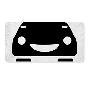 Imagem de DIYthinker Smiling FaceEnergy Veículos Protege o Meio Ambiente Placa de Carro Decoração Acessório de Aço Inoxidável
