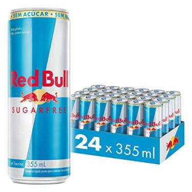Imagem de Pack de 24 Latas Red Bull Energético, Sem Açúcar, 355ml