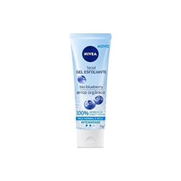 Imagem de NIVEA Gel Esfoliante Facial Refrescante 75ml - Limpeza profunda e estimulação da renovação celular, contém as vitaminas E e B5, remove as células mortas sem causar irritação