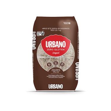 Imagem de Urbano, Arroz 7 grãos + Integral, 8 Saquinhos - 125g cada