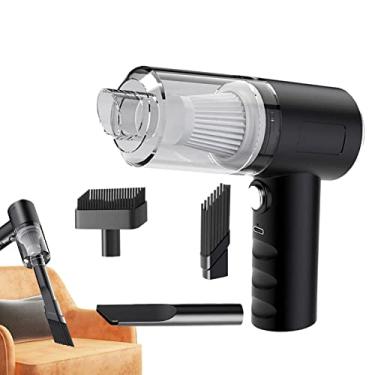 Imagem de Aspirador portátil | Carro portátil recarregável com filtro para camas, teclado, pelos animais estimação, tapetes limpeza carro Maijia