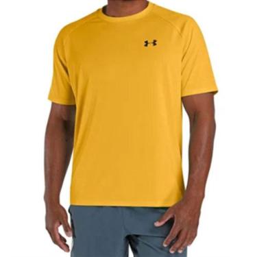 Imagem de Camiseta Under Armour Ua Tech 2.0 Ss Tee Amarelo E Preto - Masculino