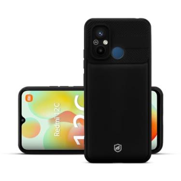 Imagem de Gshield Capa Case Capinha Symetric Preta para (Xiaomi Redmi 12C)