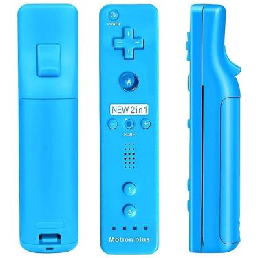 Imagem de Dzk Wii Controller, Remote Plus Controller e Nunchuk Controller para Nintendo Wii e Wii u, com